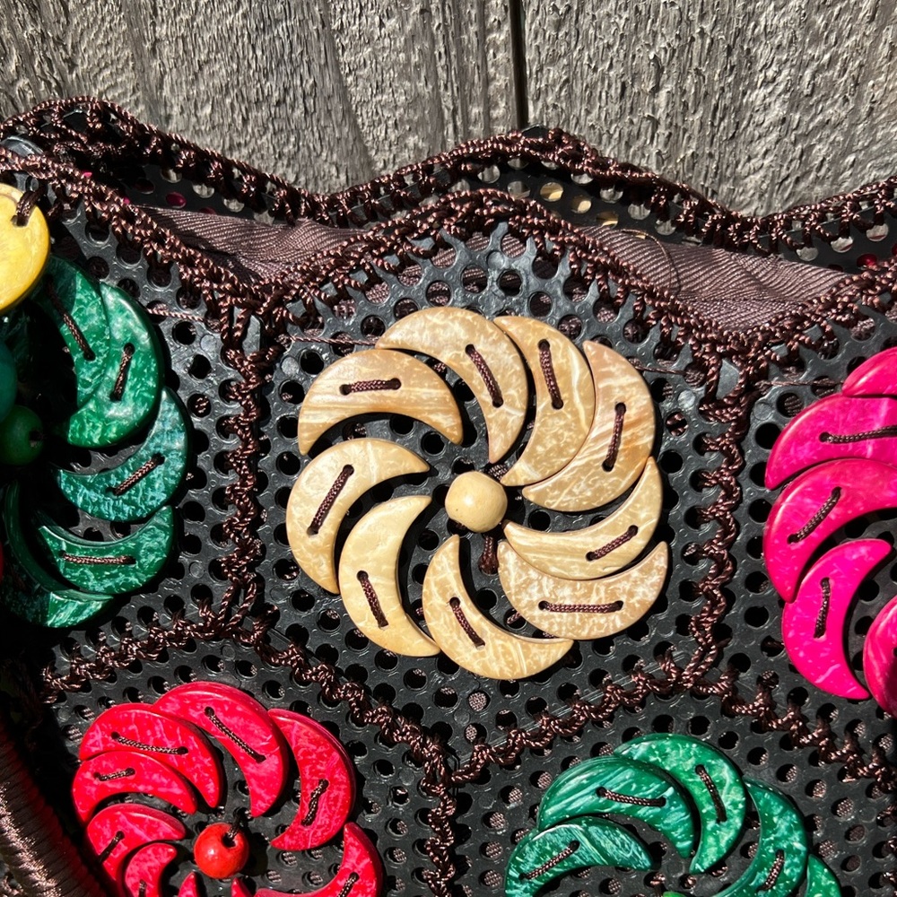 Handcrafted Multicolor Bag - Picture 3 of 10
